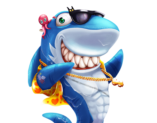Fish graphic for CQ9 fishing game promotion.